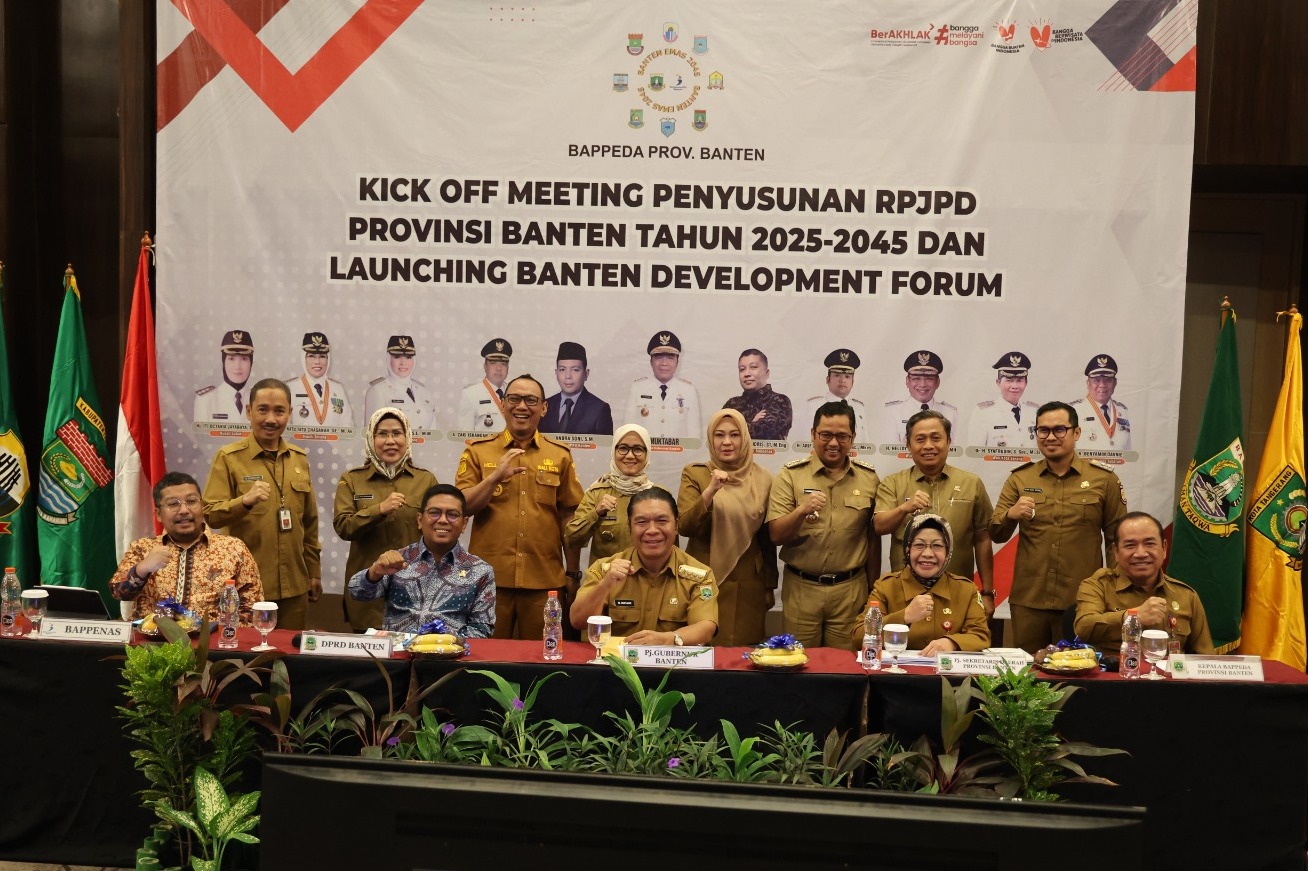 Visi Provinsi Banten Emas Menjadi Fokus RPJPD Tahun 2025 2045